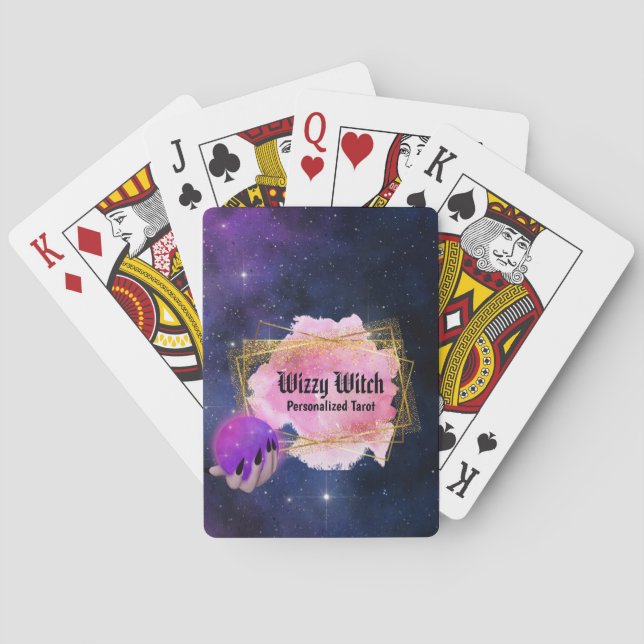 Baraja De Cartas Tarot de cartomancia personalizada (Reverso)