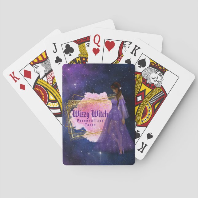 Baraja De Cartas Tarot de cartomancia personalizada (Reverso)