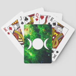 Baraja De Cartas Tarot de la luna triple