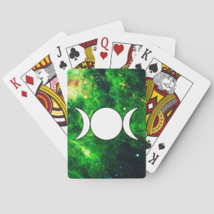 Baraja De Cartas Tarot de la luna triple