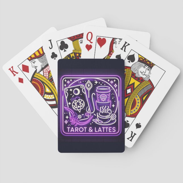 Baraja De Cartas Tarot & Lattes Deck (Reverso)