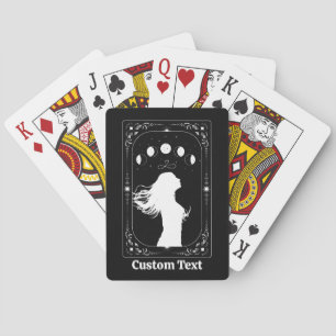 Baraja De Cartas Tarot personalizado para la boda de la dama de hon
