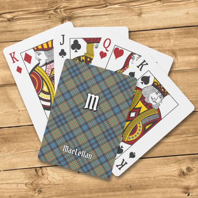 Baraja De Cartas Tartan Antiguo del Clan MacLellan (Subido por el creador)
