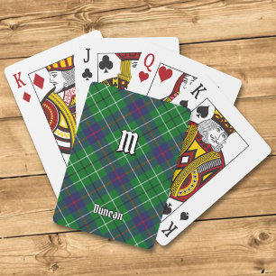 Baraja De Cartas Tartan del Clan Duncan