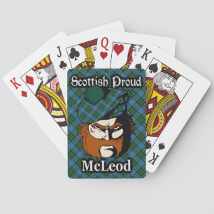 Baraja De Cartas Tartan del Clan Escocés McLeod