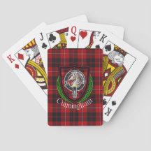 Tartan y Cresta del Clan Escocés Cunningham