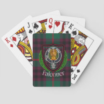 Tartan y Cresta del Clan Escocés Falconer