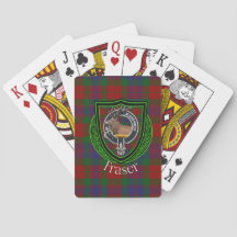 Tartan y Cresta del Clan Escocés Fraser