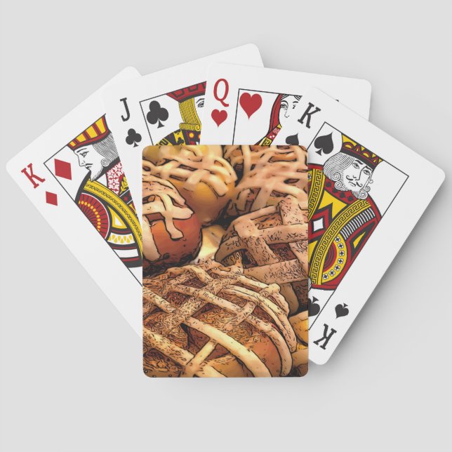 Baraja De Cartas Tartas Apple Pie (Reverso)