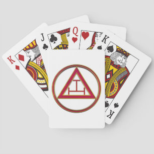 Baraja De Cartas Tau real del triple del arco
