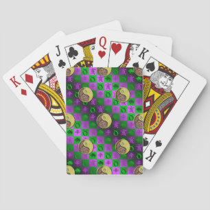Baraja De Cartas Tauro & Cerdo de Metal