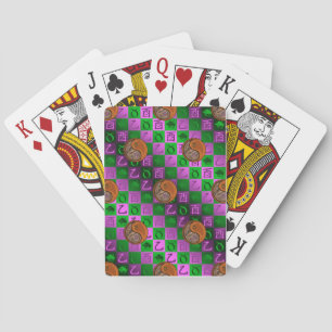 Baraja De Cartas Tauro & Gallo de Madera
