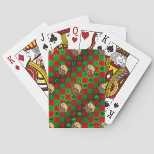 Baraja De Cartas Tauro & Tigre de Fuego
