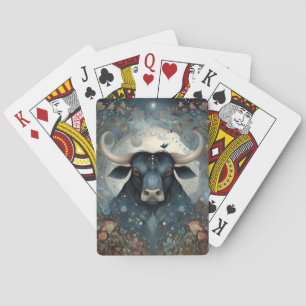 Baraja De Cartas Tauro Toro Zodíaco Astrología Cumpleaños Místico