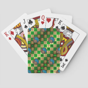 Baraja De Cartas Tauro y Rata de Agua