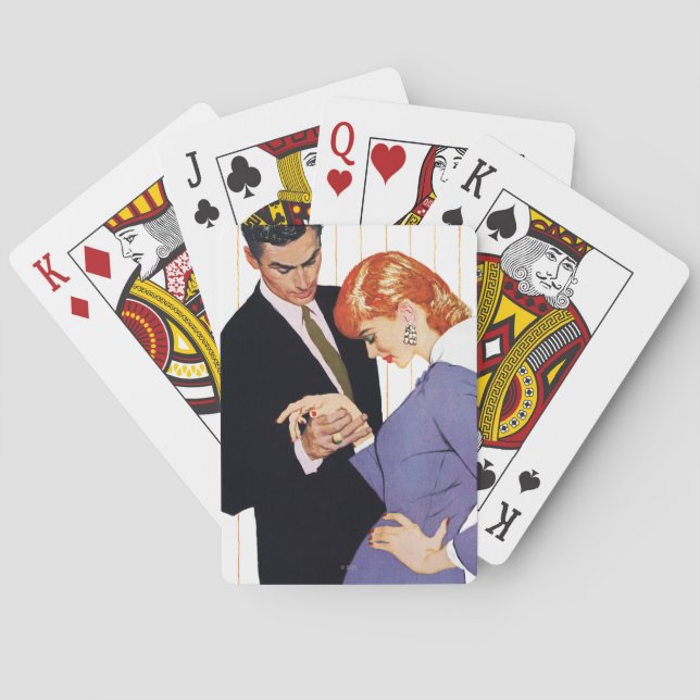 Baraja De Cartas Te Amo, Mamá Chica (Reverso)