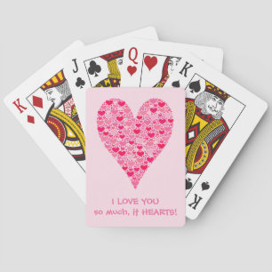 Baraja De Cartas Te amo tanto que duele Tiny Hearts Big Heart
