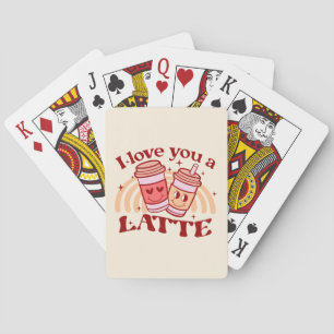 Baraja De Cartas Te Amo Un Latte