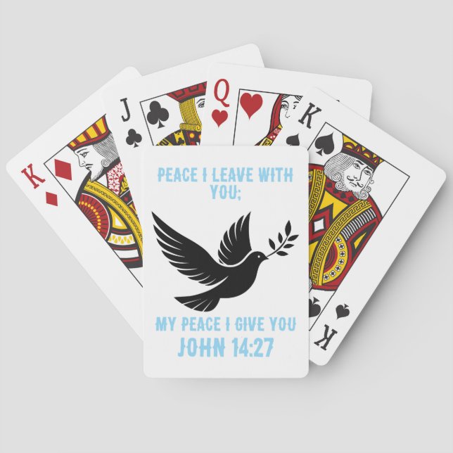 Baraja De Cartas Te doy mi paz (Reverso)