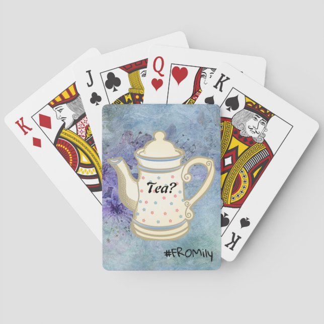Baraja De Cartas Té? #FROMily from Fandom Liu Diner Design (Reverso)