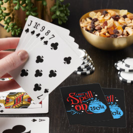 Baraja De Cartas TE PUSE UN HECHO EN LA graciosa brujería de Hallow