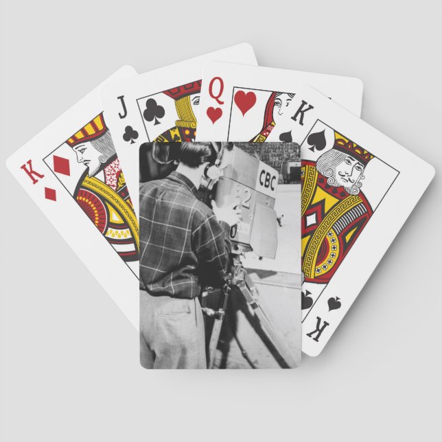 Baraja De Cartas Técnico de cámara (Reverso)