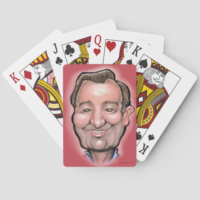 Baraja De Cartas Ted Cruz (Reverso)
