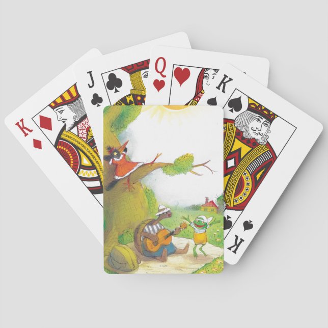 Baraja De Cartas Ted, Ed y Caroll El Picnic 1 (Reverso)