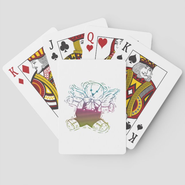 Baraja De Cartas Teddy-Bear Angel (Reverso)