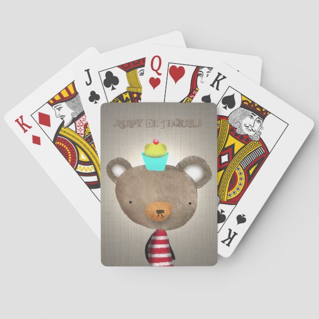 Baraja De Cartas Teddy Bear Game (Reverso)