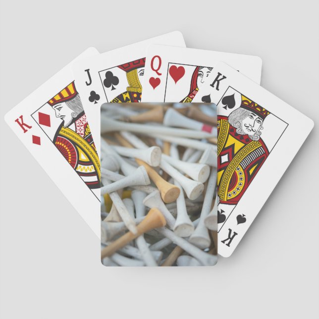 Baraja De Cartas Tees de golf (Reverso)