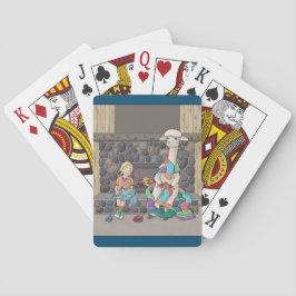 Baraja De Cartas Tejido de Alpaca