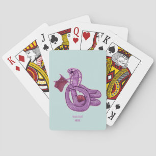 Baraja De Cartas Tejido de serpientes