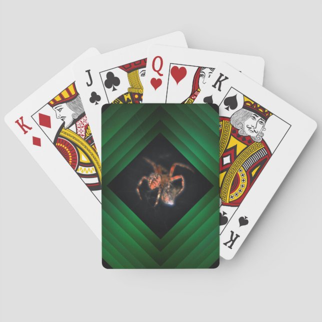 Baraja De Cartas tela de arañas (Reverso)