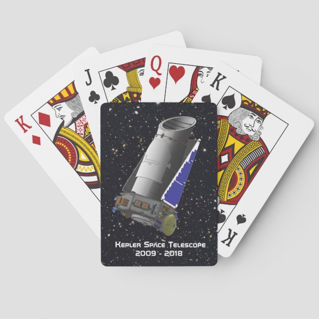 Baraja De Cartas Telescopio espacial Kepler (Reverso)