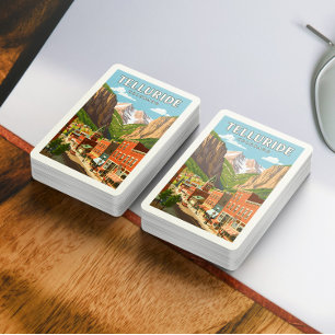 Baraja De Cartas Telluride Vintage Colorado