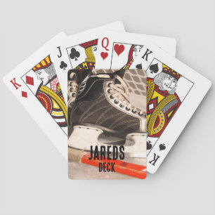 Baraja de Cartas Temáticas de Hockey sobre Hielo