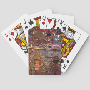 Baraja De Cartas Templo budista Man Mo de Hong Kong