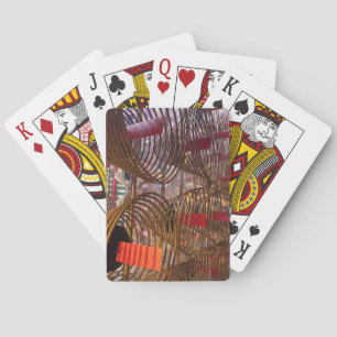 Baraja De Cartas Templo budista Man Mo de Hong Kong