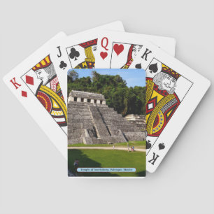 Baraja De Cartas Templo de las Inscripciones, Palenque, México