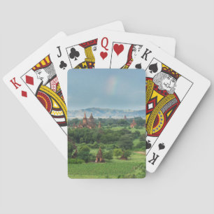 Baraja De Cartas Templos en Bagan, Myanmar
