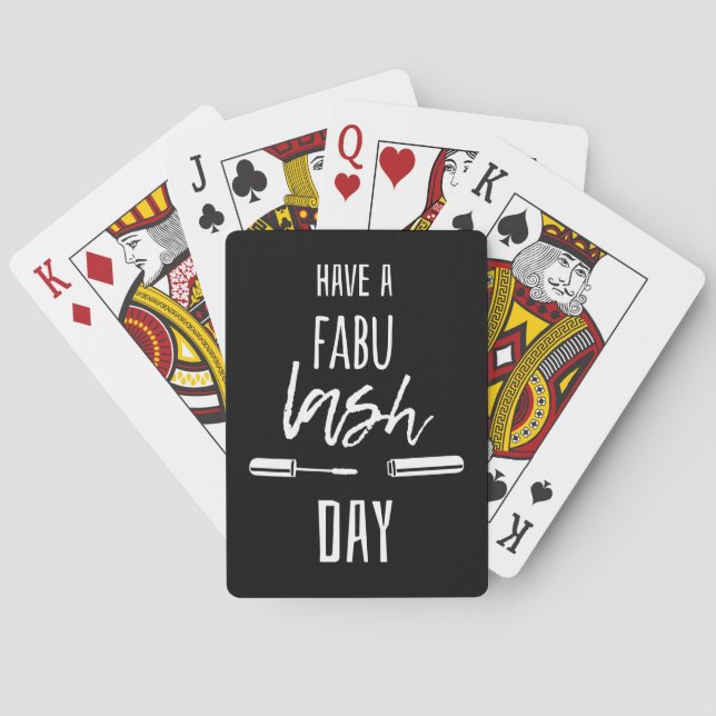Baraja De Cartas Ten Un Día De Fabu Lash (Reverso)