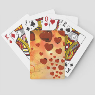 Baraja De Cartas Tendencia corazones de amor, accesorios. Día de Sa