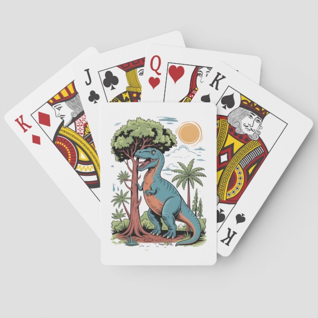 Baraja De Cartas Tener que comer árboles (Reverso)