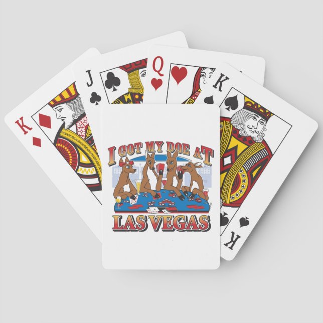 Baraja De Cartas Tengo mi Doe en Las Vegas (Reverso)