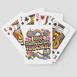 Baraja De Cartas Tengo Tendencias Homosexuales Mes del Orgullo LGBT