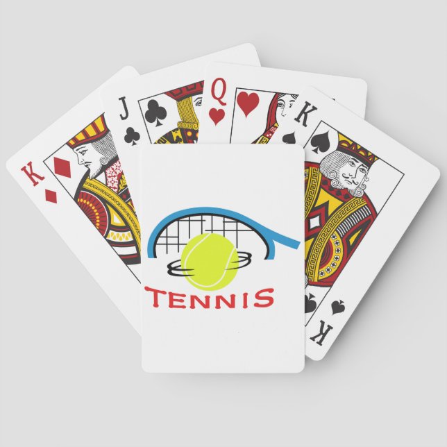 Baraja De Cartas Tenis (Reverso)