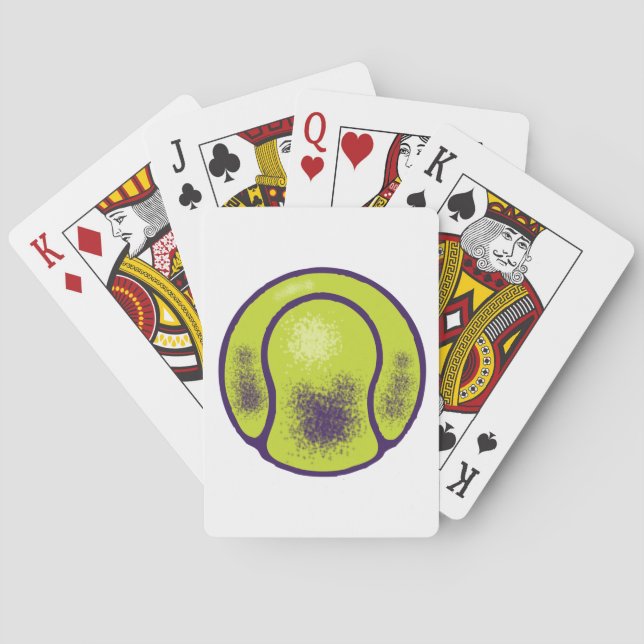 Baraja De Cartas ¿Tenis Alguien? (Reverso)