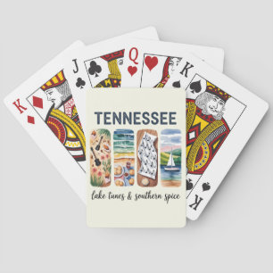 Baraja De Cartas Tennessee - Lago Tunes y Especias del Sur