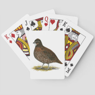 Baraja De Cartas Tennessee Red Quail